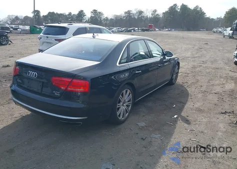 2014 Audi A8 L 4.0T из США, поврежденный, VIN WAUR2AFD0EN007281